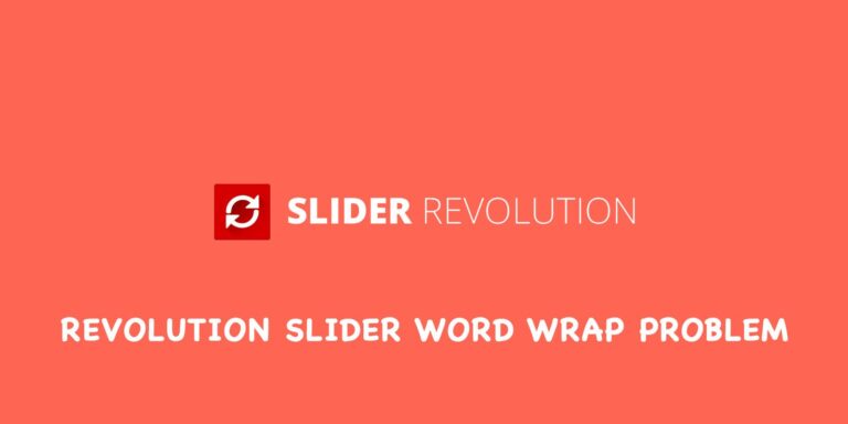 [Solved] Revolution Slider Word Wrap Problem